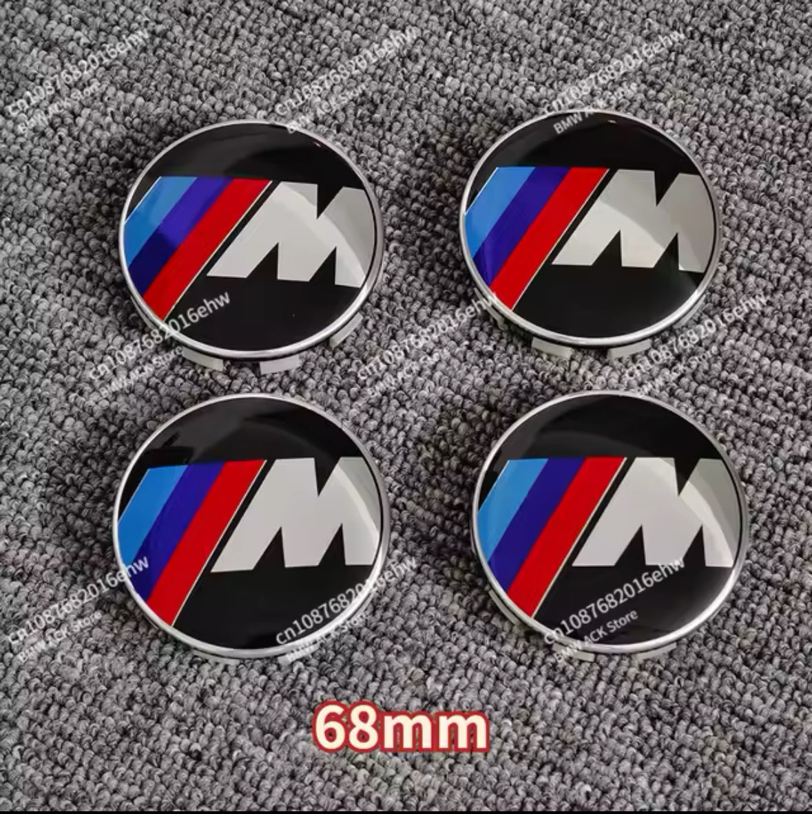 BMW M Sport 68mm Wheel Center Caps