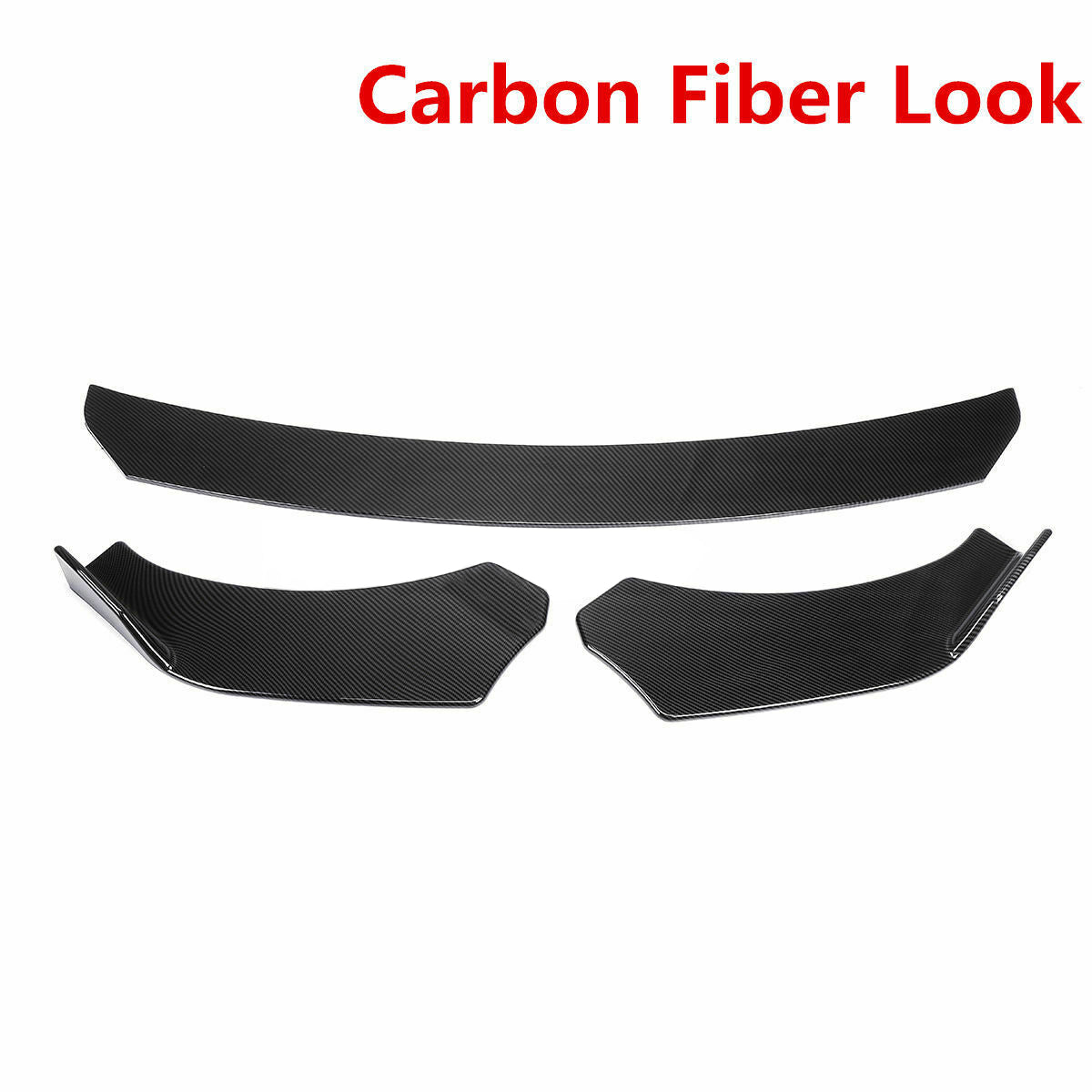 Carbon Fiber Front Bumper Lip Spoiler Splitter For BMW F10 F30 F32 F36 F80 M3 M4