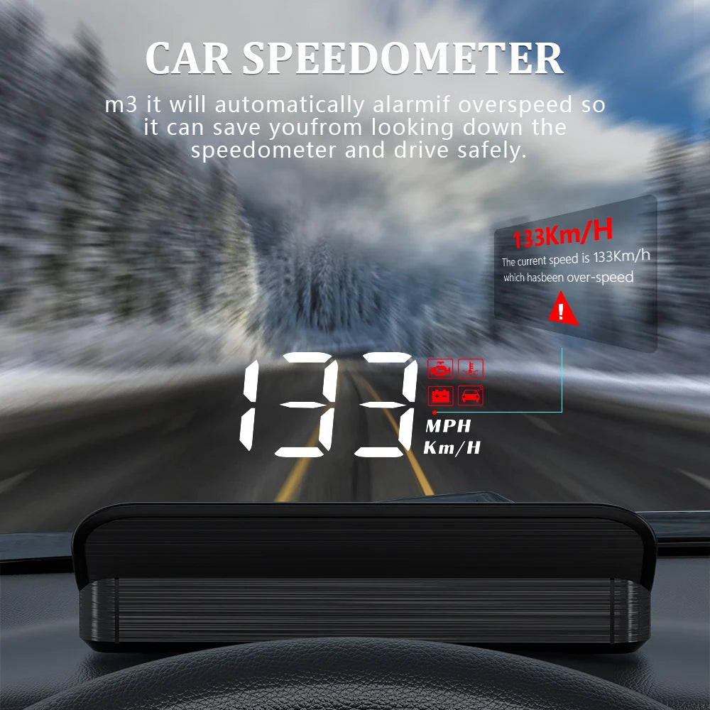 WYING M3 Auto OBD2 GPS Head-Up Display