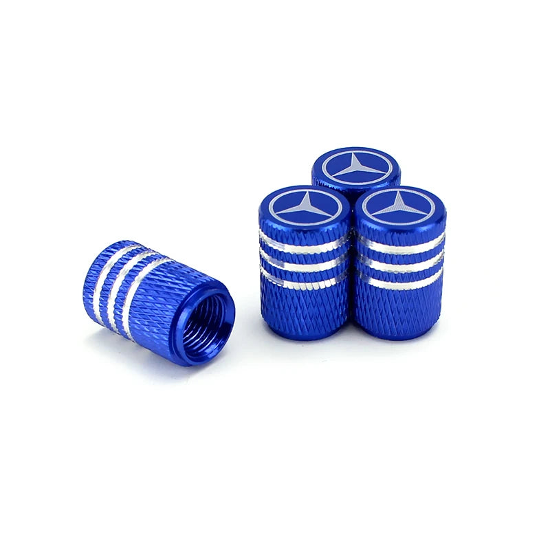 4pcs Car Wheel Tire Valve Caps Tyre Rim Stem