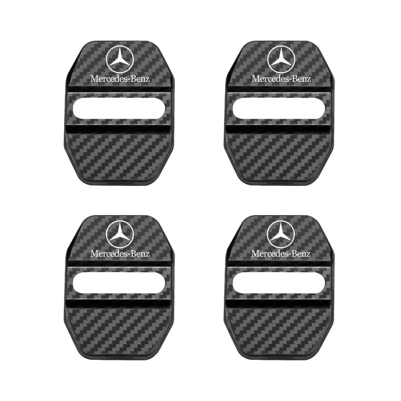 Car Door Lock Covers Sticker for Mercedes Benz