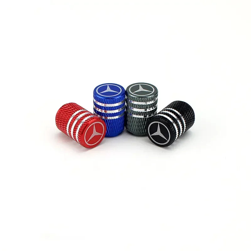 4pcs Car Wheel Tire Valve Caps Tyre Rim Stem