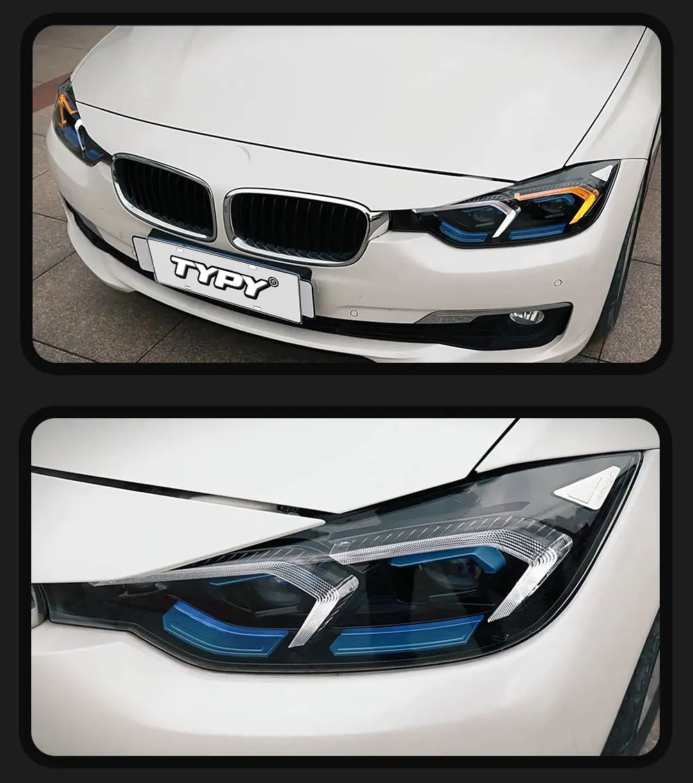 TYPY Car Headlights For BMW 3 Series F30 F35 2013-2019 LED Car Lamps Daytime Running Lights Dynamic Turn Signals Car Accessories