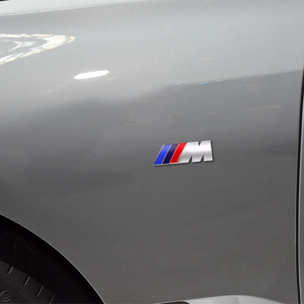 3d Abs M Logo Car Body Side Badge