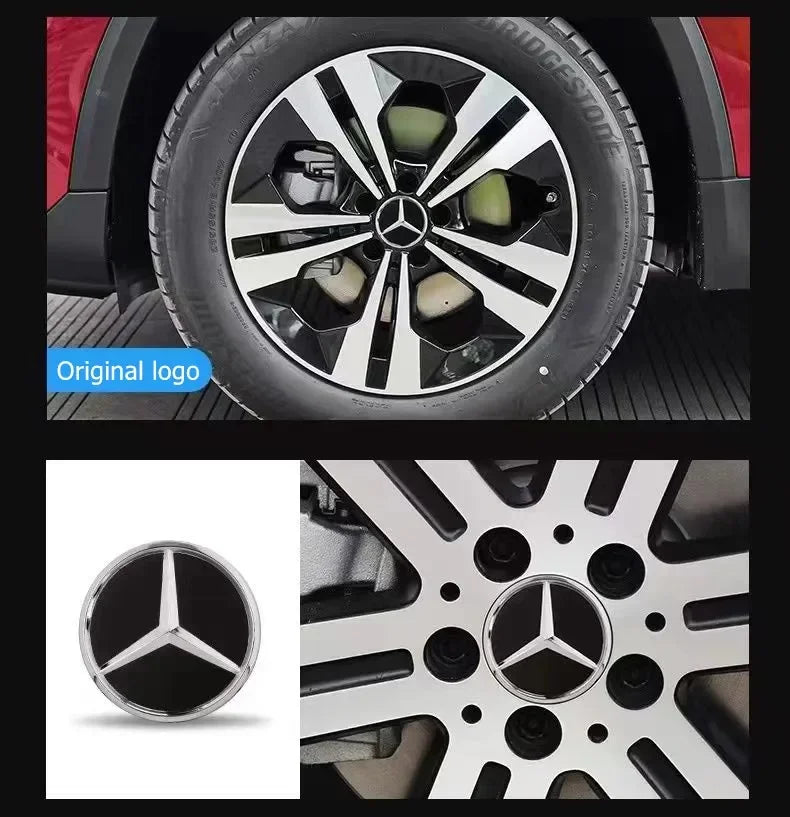 Car Wheel Center Hub Caps For Mercedes Benz