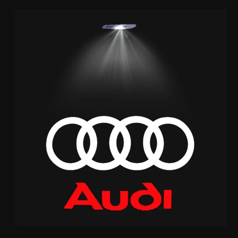 Car Door Welcome Light Led Projector Lamp For Audi