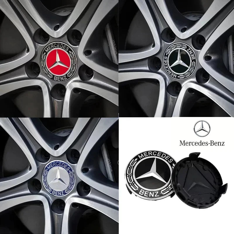 Car Wheel Center Hub Caps For Mercedes Benz