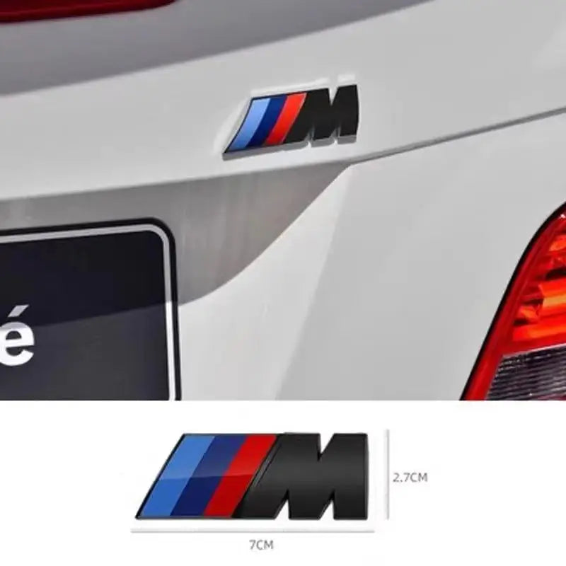 3d Abs M Logo Car Body Side Badge