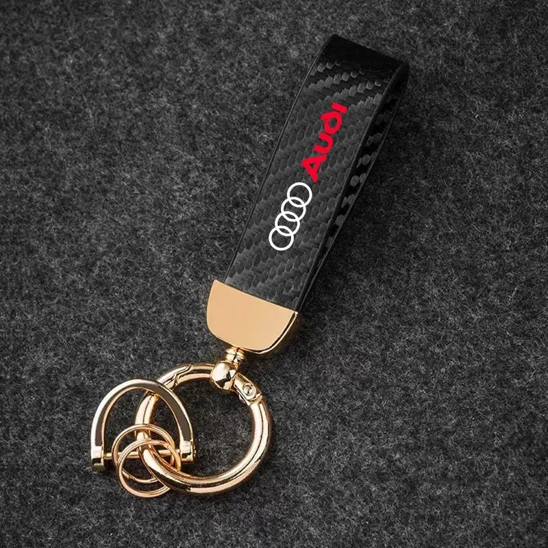 Affordable Keychain Carbon Fiber For Audi