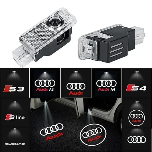 Car Door Welcome Light Led Projector Lamp For Audi