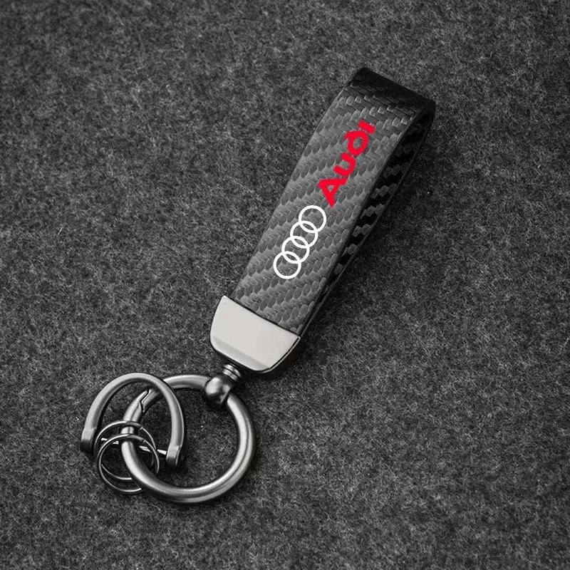 Affordable Keychain Carbon Fiber For Audi