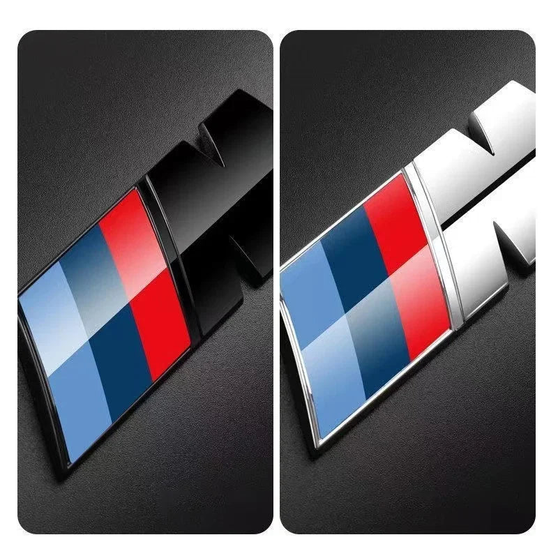 3d Abs M Logo Car Body Side Badge