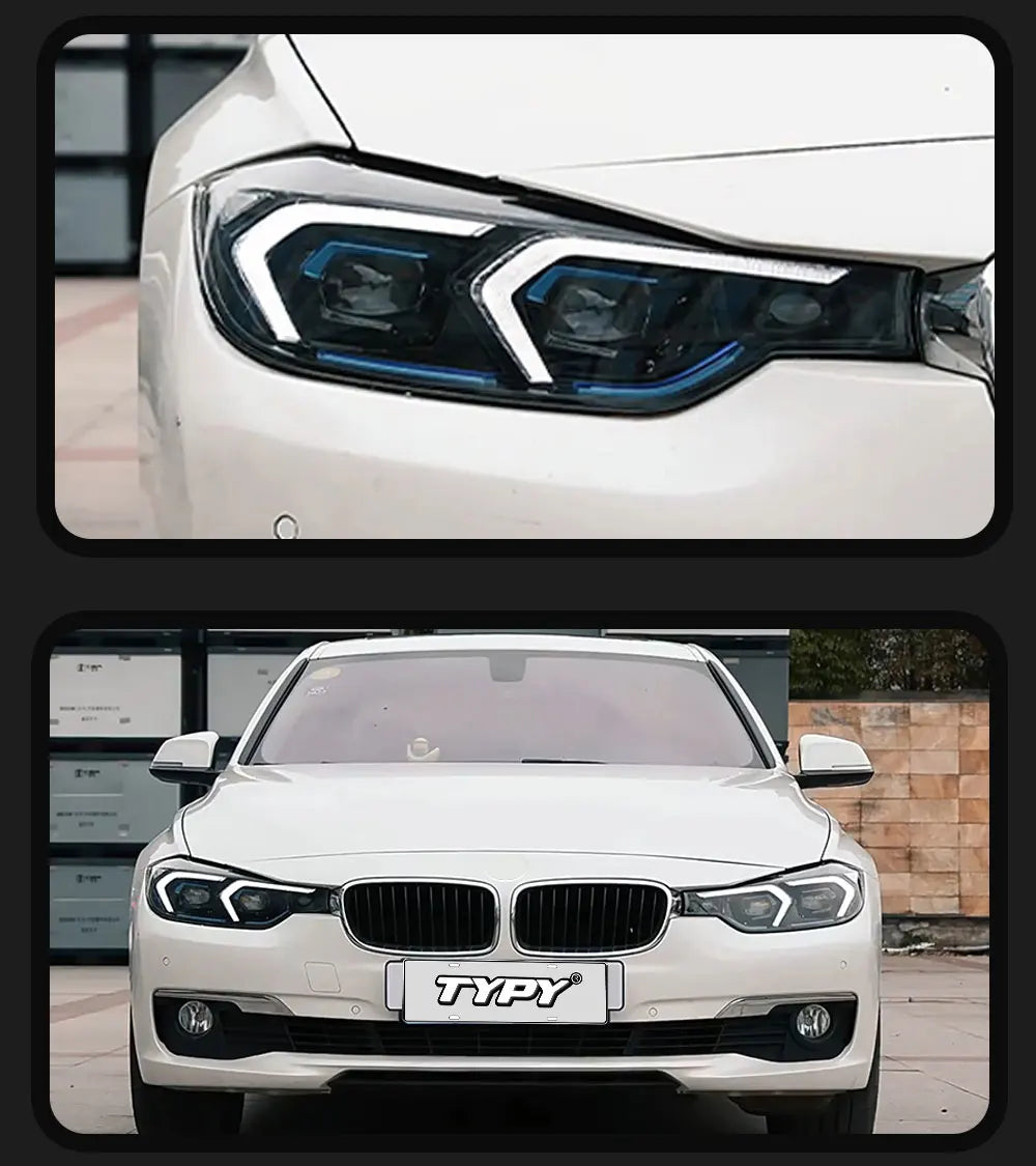 TYPY Car Headlights For BMW 3 Series F30 F35 2013-2019 LED Car Lamps Daytime Running Lights Dynamic Turn Signals Car Accessories