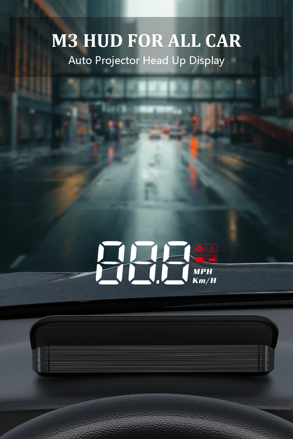 WYING M3 Auto OBD2 GPS Head-Up Display