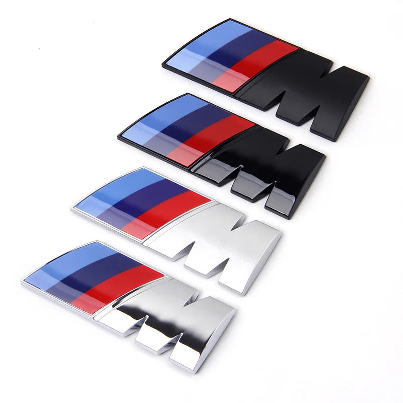 ABS M Logo Car Body Side Badge For All BMW