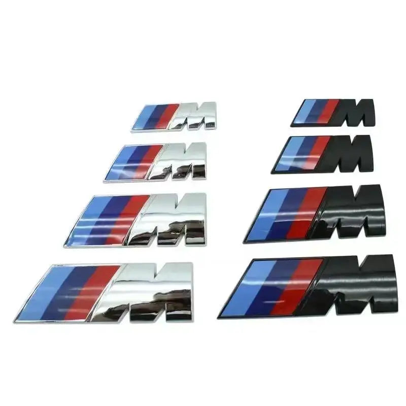 3d Abs M Logo Car Body Side Badge