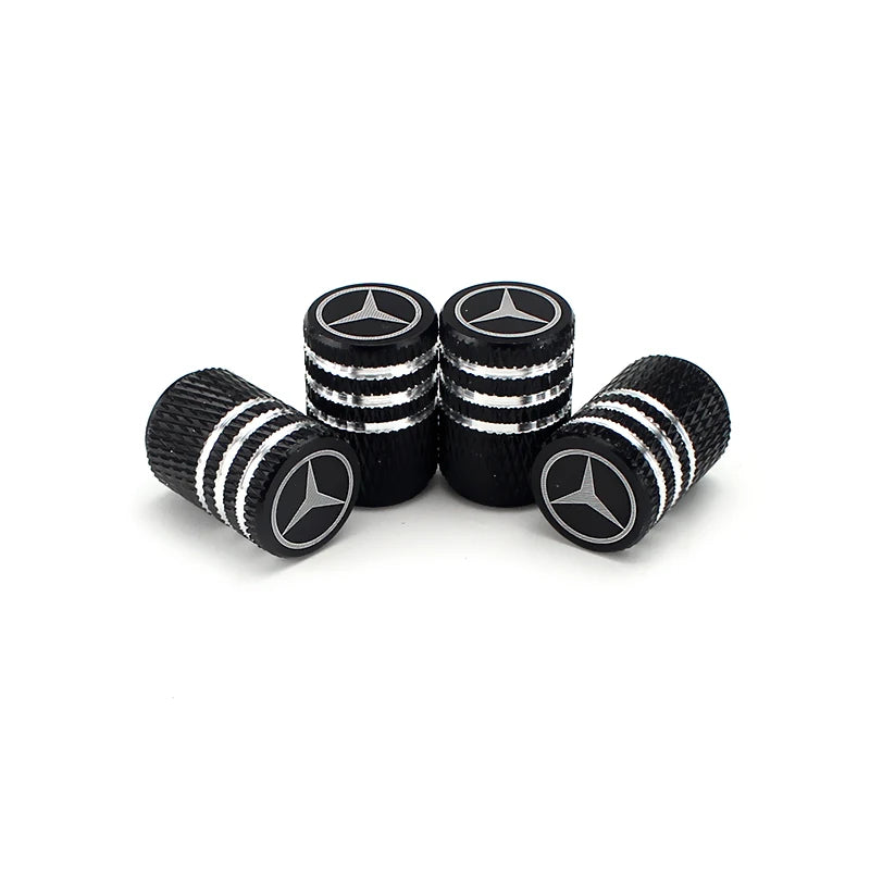 4pcs Car Wheel Tire Valve Caps Tyre Rim Stem