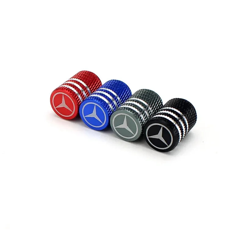 4pcs Car Wheel Tire Valve Caps Tyre Rim Stem