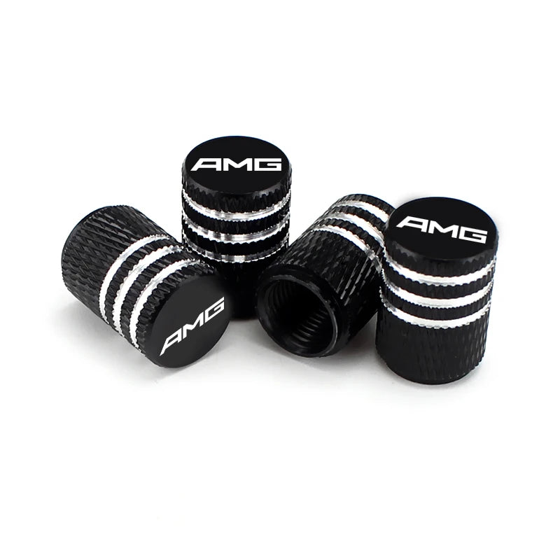 4pcs Car Wheel Tire Valve Caps Tyre Rim Stem