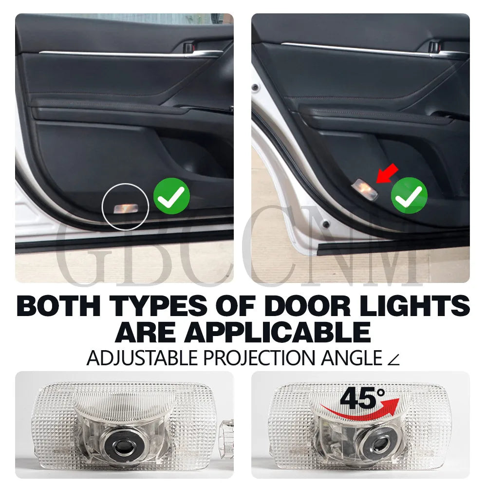 LED Car Ghost Shadow Welcome Door Light 