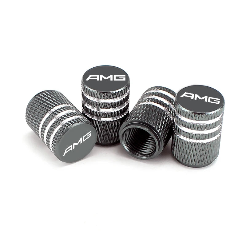 4pcs Car Wheel Tire Valve Caps Tyre Rim Stem