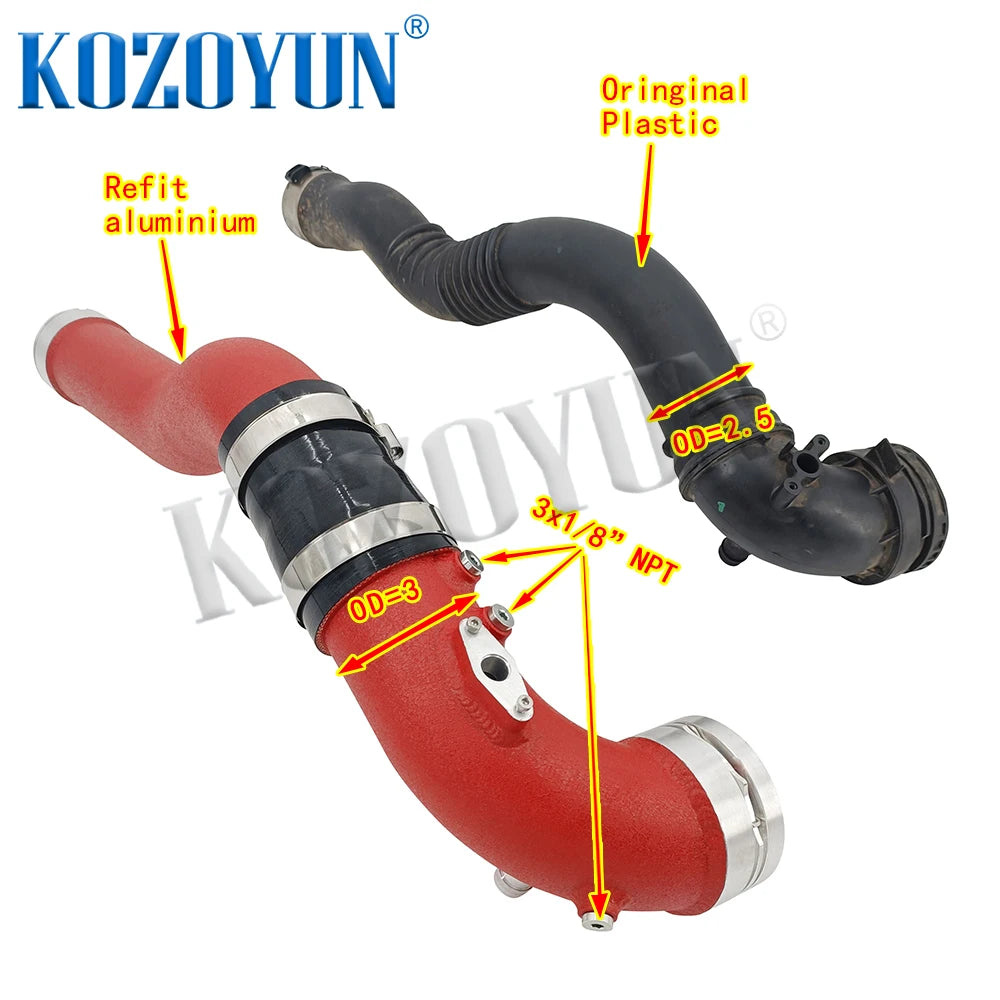 Charge pipe + Boost pipe intake for BMW N20 N26 Engines