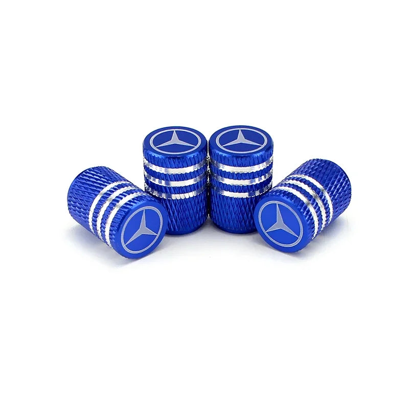 4pcs Car Wheel Tire Valve Caps Tyre Rim Stem