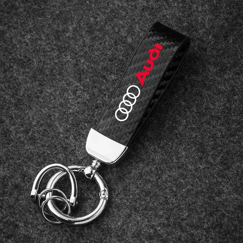 Affordable Keychain Carbon Fiber For Audi