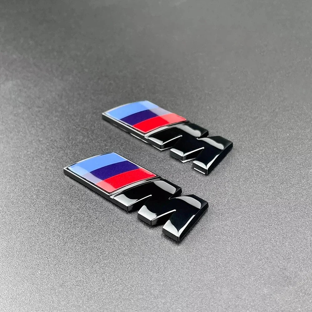 ABS M Logo Car Body Side Badge For All BMW