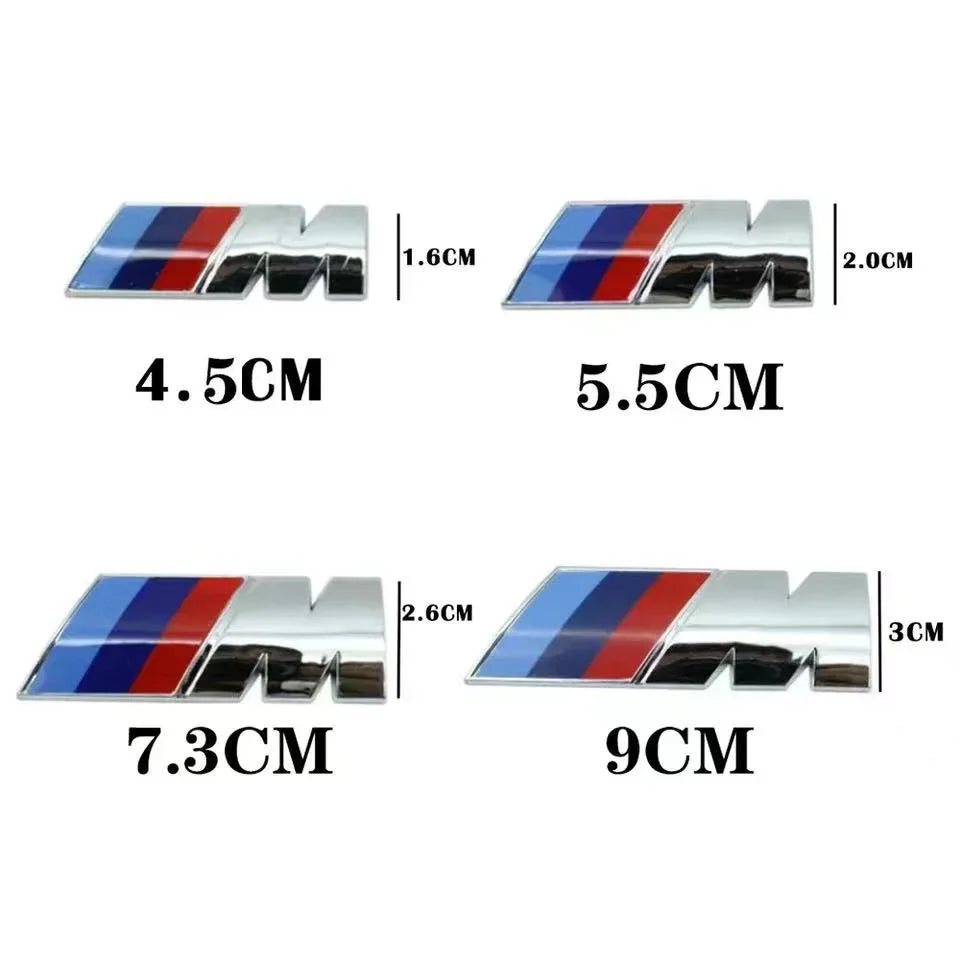 3d Abs M Logo Car Body Side Badge