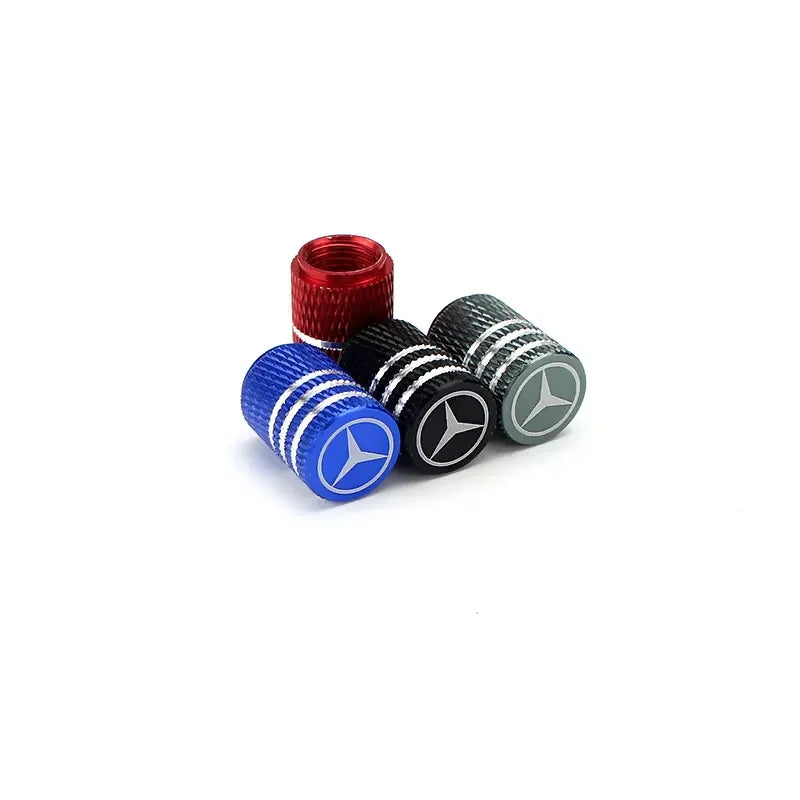 4pcs Car Wheel Tire Valve Caps Tyre Rim Stem